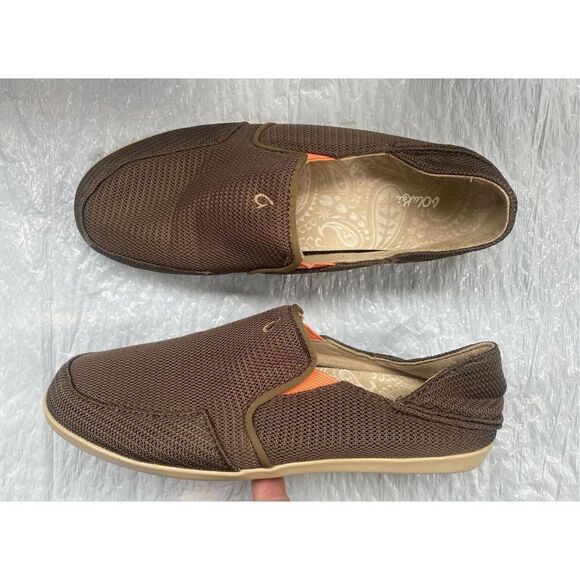 Olukai Women’s Nohea Mesh Teal Slip-on Shoes Sz 8 US - Picture 2 of 10